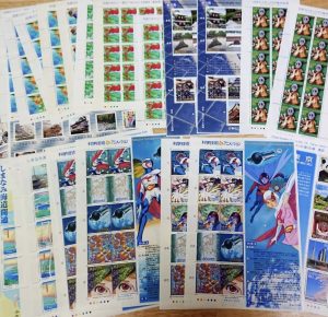 切手シート・バラおまとめ